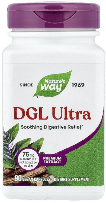 네이처스웨이 감초 뿌리 DGL 울트라 캡슐 90정, 1개