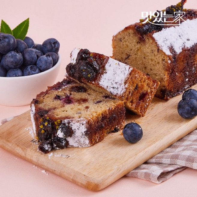 부산 파운드케이크맛집 아델라7 블루베리 파운드 케이크, 1, 500g