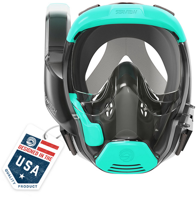 씨뷰180 와일드혼 V3 사이드탑 스노쿨링 마스크, 씨폼