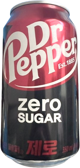 코카콜라 닥터페퍼 제로, 350ml, 3개