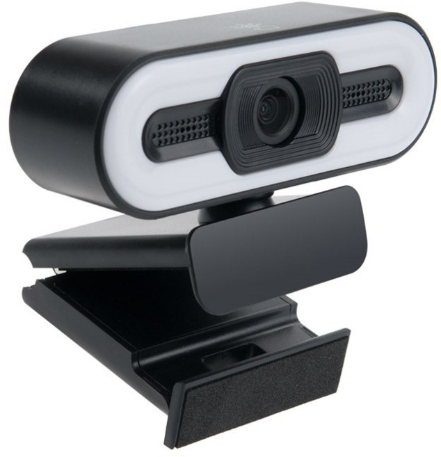 Coms LED 조명 웹캠 Full HD 카메라 화상채팅 TB591