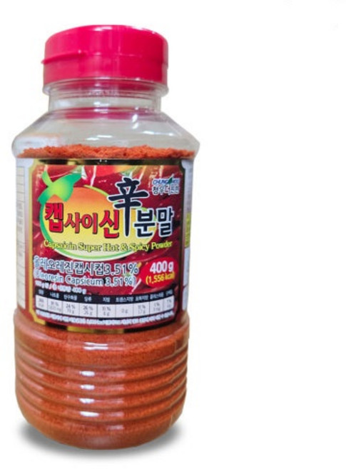 청우 더진한 캡사이신분말400g 12개 1박스, 400g