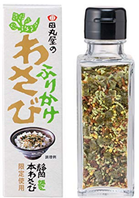 [와사비 뿌려] 타마루야 와사비 야마 아오이 후리 케 선물 기념품 선물 음식, 일본 타마루야 와사비 후리카케 35g 488700, 1개, 35g