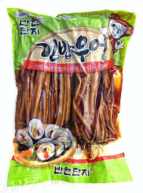 반찬단지 김밥우엉 5mm, 1kg, 1개