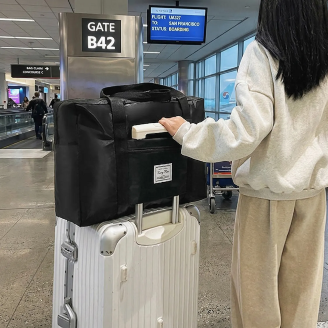 단디담은 대용량 캐리어 결합 여행보조가방