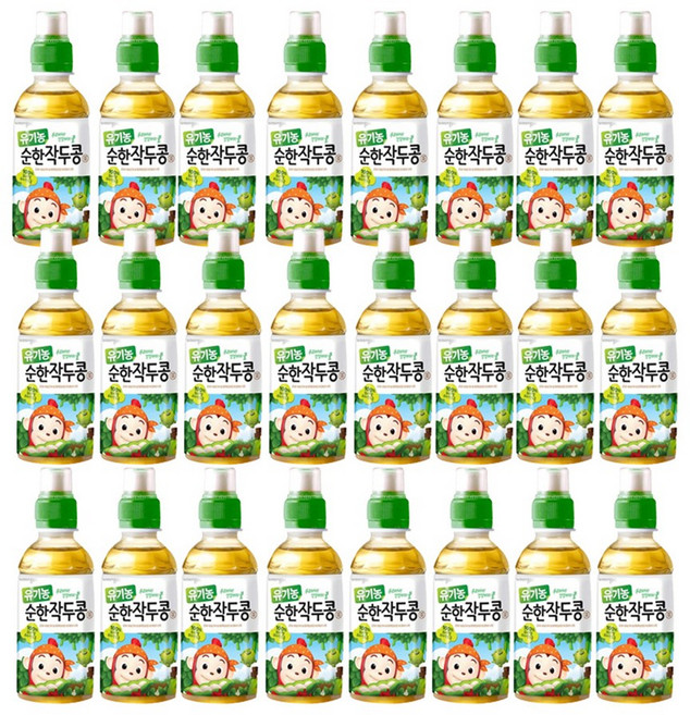 웅진 유기농 순한작두콩차, 200ml, 24개