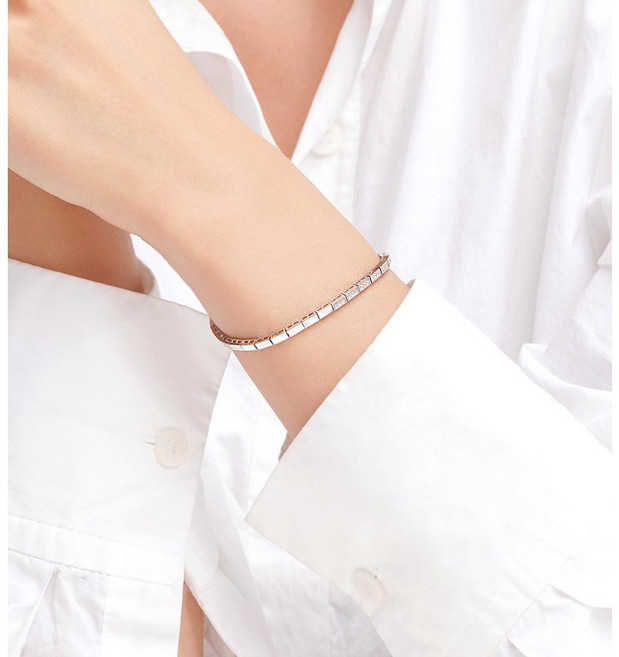 로이드 L-Carat 1.25MM 스퀘어라인 테니스 14k 팔찌 LWB23027G=(동아백화점 수성점)