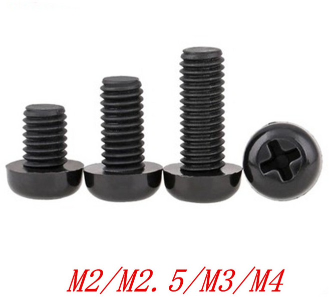 20/50/100pcsM2 m2.5 m3 m4 m5 m6 m8 흰색/검정색 나일론 플라스틱 절연 필립스 호환 십자형 원형 팬 헤드, 01 M5  20pcs, 02 black nylon, 12 15mm