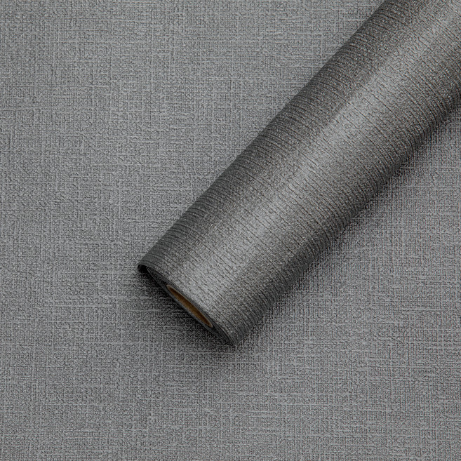 쿠셔니 붙이는벽지 셀프도배 스티커 실크벽지 도배지, 스페이스그레이