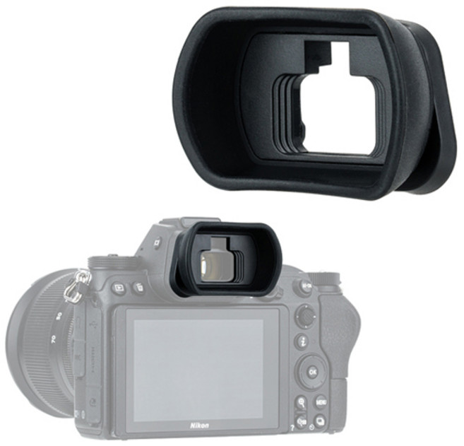 JJC KE-NKZ 니콘 DK-29 호환 롱 카메라 아이컵, 1개