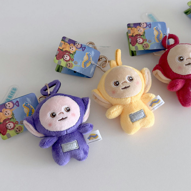 올라올라 텔레토비 꿈동산 키링 8cm 가방 키홀더 보라돌이 뚜비 나나 뽀