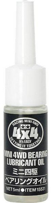 TAMIYA 타미야 15531 미니카(4WD 미니사구) 사륜구동 업그레이드 부품 No.531 베어링 오일 5ml [미니카(4WD 미니사구) 사륜구동용 부품], 단일, 1개
