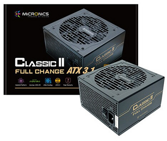 마이크로닉스 Classic II 풀체인지 600W 80PLUS 230V EU 파워서플라이 버젼 ATX3.1