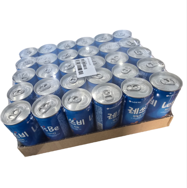 레쓰비 마일드 캔커피, 30개, 200ml