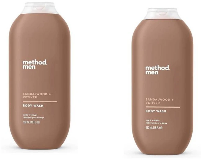 메소드 맨 바디워시 샌달우드 & 베티버 532ml 2팩 - 쿠팡