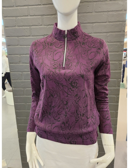 [조르지오페리 골프] 봄 가을 골프 등산등 다양한 야외 활동에서 도심속 일상까지 여성 간절기 약기모 긴팔 집업티셔스