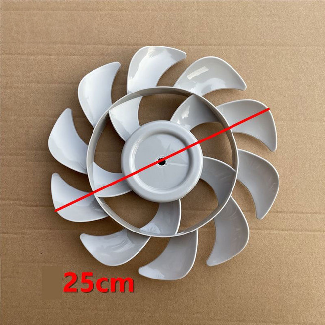 선풍기 날개 교체용 부품 10인치 블레이드 15엽 팬, 단품, 1개