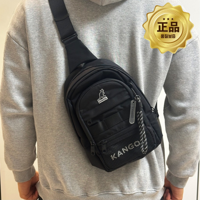 백화점정품 캉골 슬링백 아이콘 퀀텀 크로스백 미니 가방