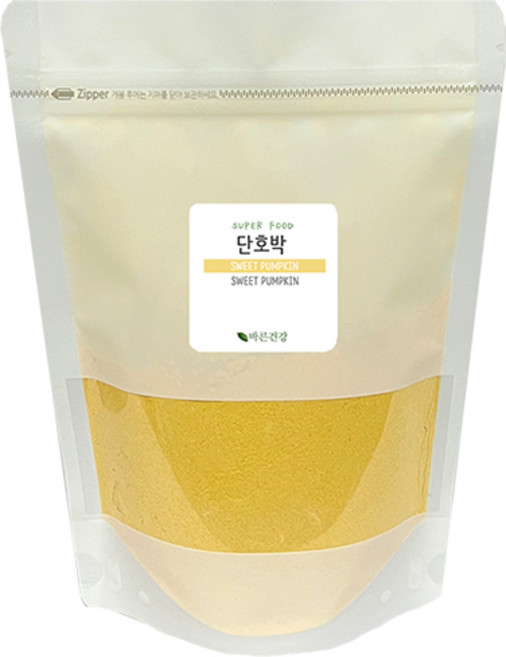 품질좋고 잘자란 노란빛의 달콤하고 부드러운 단호박분말 국내산 단호박 100%, 300g, 1개입, 1개, 300g(지퍼백)