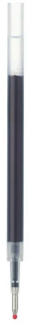 MUJI 젤잉크 노크식 볼펜 리필 0.5mm, 1개, 블루