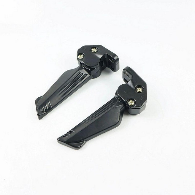 혼다 엘리트125 후면 엘리트 미러 페달 튜닝 짐대, 리앙 발판 한 쌍 블랙 스탠드 없음, 기본 모델명/품번