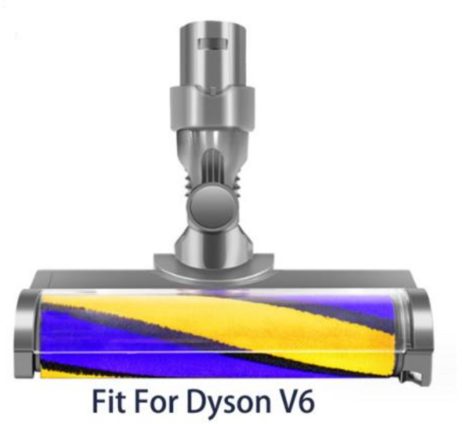 다이슨 호환 부품 진공 청소기 V6 V7 V8 V10 V11 V15 V12 액세서리 소프트 브러시 헤드, 2) For V6, 1개