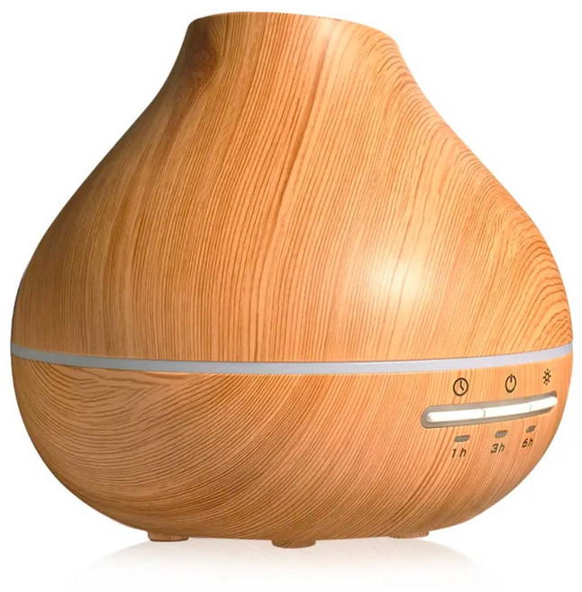 미룸 원목형 무드 초음파 탁상용 가정용 미니 가습기, 무드미스트가습기