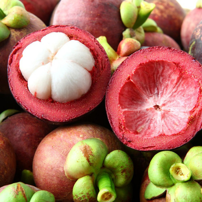 [직수입상품] 진한과즙이 매력적인 태국 생망고스틴, 1개, 생 망고스틴 5kg (30-80ea)