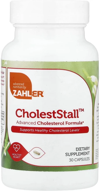 잘러 CholestStall 고급 콜레스테롤 포뮬러 60 정, 2개, 60정 - 쿠팡
