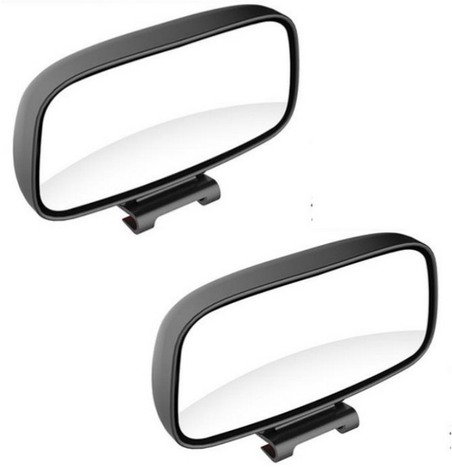 지티알 사이드 보조미러 운전석 + 보조석 2p, 블랙, 2개, 블랙