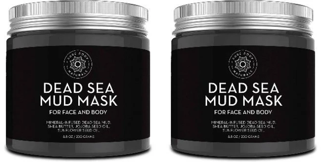 Pure Body Naturals 사해 머드 마스크 250g 2팩 - 쿠팡