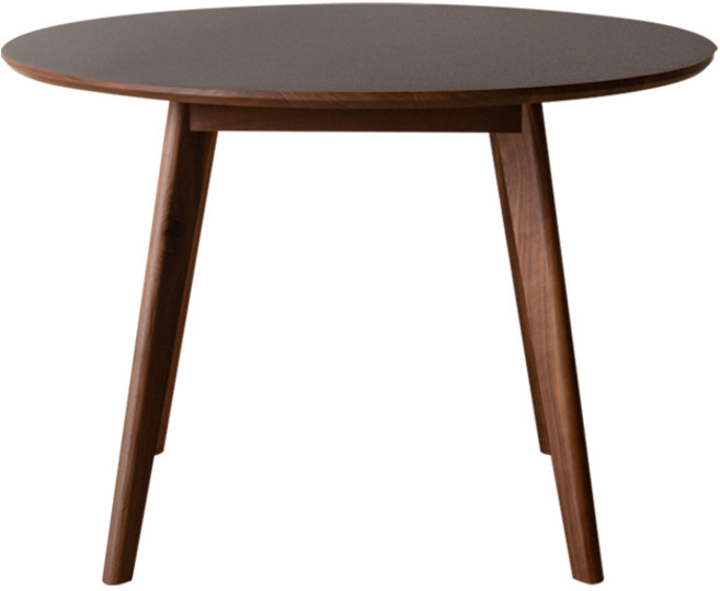 몽키우드 리얼 월넛 세라믹 원형 테이블, 980, 이탈리안솔트