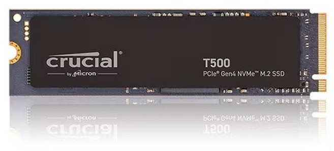 마이크론 T500 PCIe Gen4 NVMe M.2 SSD, 1TB, CT1000T500SSD8