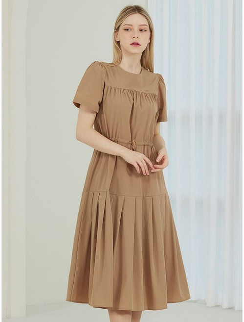 모리스커밍홈 셔링스트링플리츠원피스 M2602OP020A