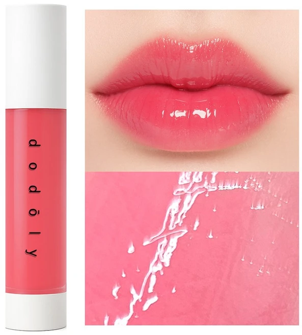 도도리 립 인 튠 퍼포먼스 립스코어 글로스 인 매트 벨벳 틴트 립글로즈 트리플 케어 립밤, 1개, 4g, D7 피치 글로우 - 쿠팡