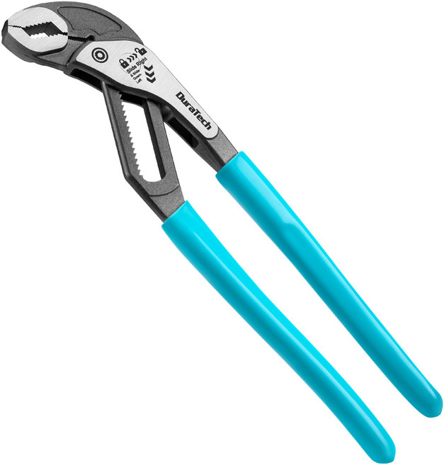 DURATECH 250mm 다용도 워터펌프 플라이어 첼라 너트용 가정 인테리어용, 1개