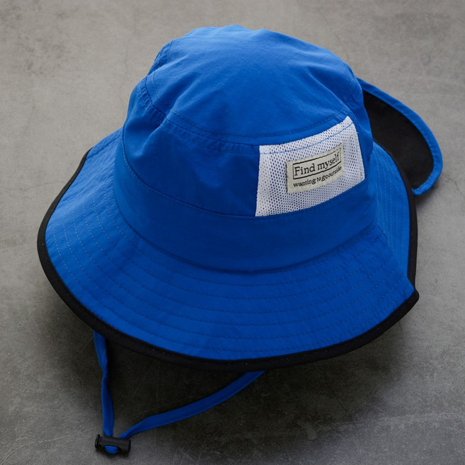 [hannal]분리형UV플랩썬캡 물놀이썬캡