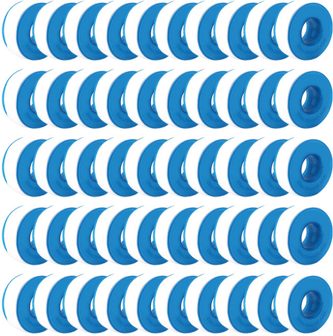 아이베란다 수도 배관 테프론 테이프 실링테이프 누수방지 밴드 20mm x 20M, 50개