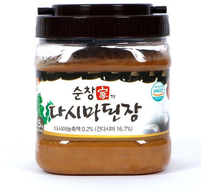 순창가 다시마 된장, 1.5kg, 1개