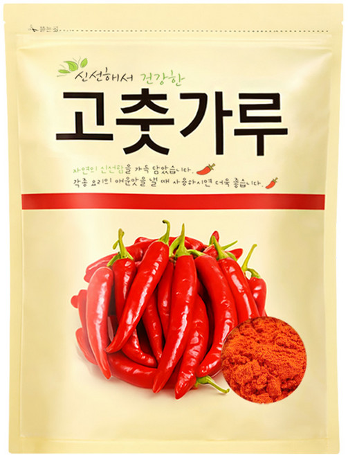 자연닮음 정직한 국산 고운 고춧가루 1kg 꼭지제거 고추장용, 1개