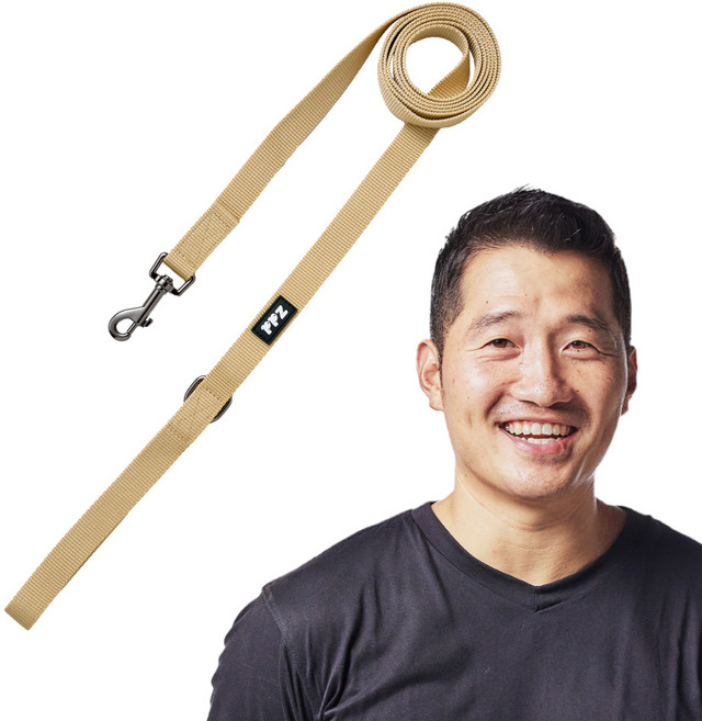 강형욱 추천 퍼피즈 어드벤처 리드줄 강아지 산책줄, 1개, 샌드