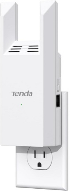 텐다 와이파이 범위 확장기 AC1200 - 기가비트 이더넷 포트 포함 1.2Gbps 가정용 신호 증폭기 듀얼 밴드 최대 1600 평방피트 및 32대 기기 지원 A18Pro
