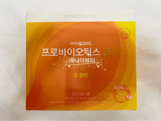 바이탈뷰티 프로바이오 틱스 골드(본품 더블) 66일, 66개, 1.4g