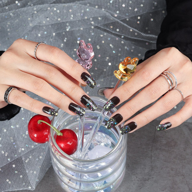 샤인비 멀티 큐어링 젤 스트립스 18p 세트 햇빛에 구워도 되는 멀티 큐어링 젤 스티커, 1개, 69653 캔디 프렌치