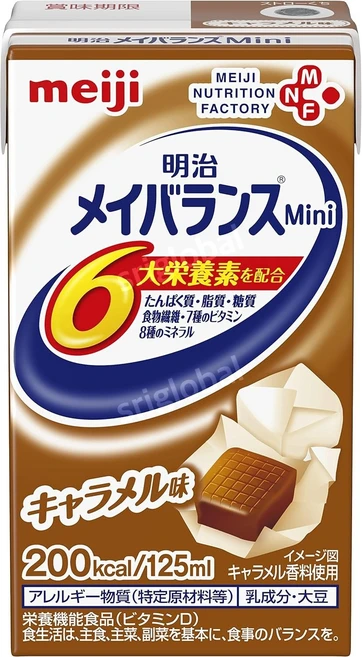 메이지 메이밸런스 미니 카라멜맛 노인 고칼로리 식사대용 125ml 24개 - 쿠팡