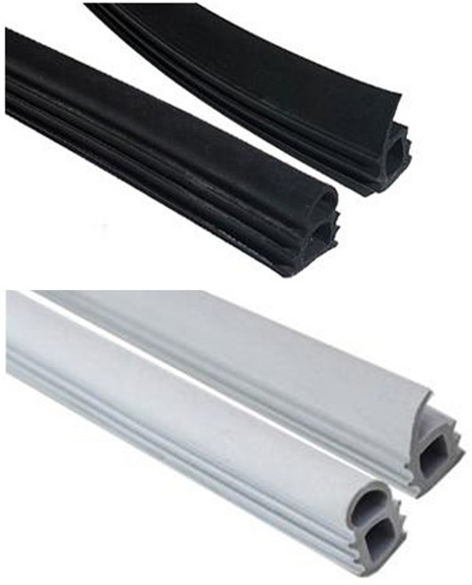 현관문 고무패킹 (2m x 3개) 현관 방풍 창 창문 틈이 샷시 단열 미세먼지 창틈이 실리콘 문풍지 끼우는 a1, 날개형회색(2m x 3개)