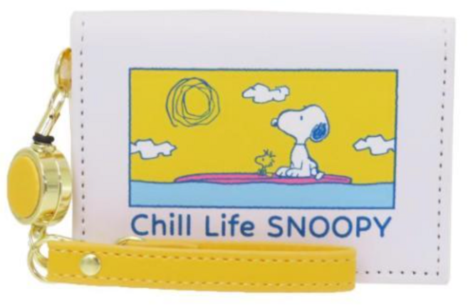스누피 Chill life Snoopy 릴패스 사원증 케이스 카드지갑