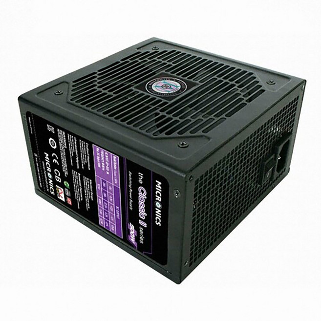 마이크로닉스 Classic II 500W +12V Single Rail 파워서플라이
