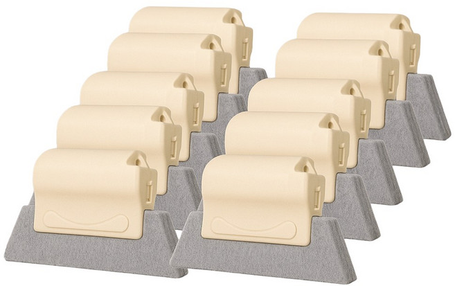 러너즈 다용도 창틀 틈새 청소 스폰지, 10개