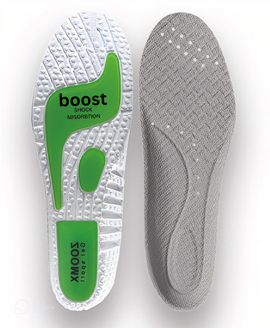 코멀스 족저근막염 평발 스포츠 기능성 깔창, 2개